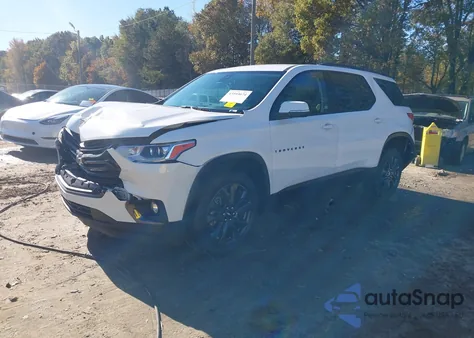 2021 Chevrolet Traverse Fwd Rs из США, поврежденный, VIN 1GNERJKW5MJ166833